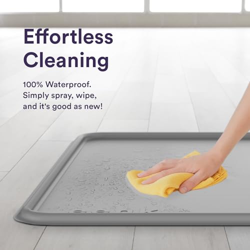 Pee Pad Tray Holder for Dogs (Small / Gray)