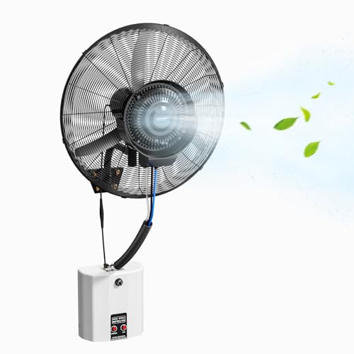 20inch Wall Mount Misting Fan with BLDC Motor