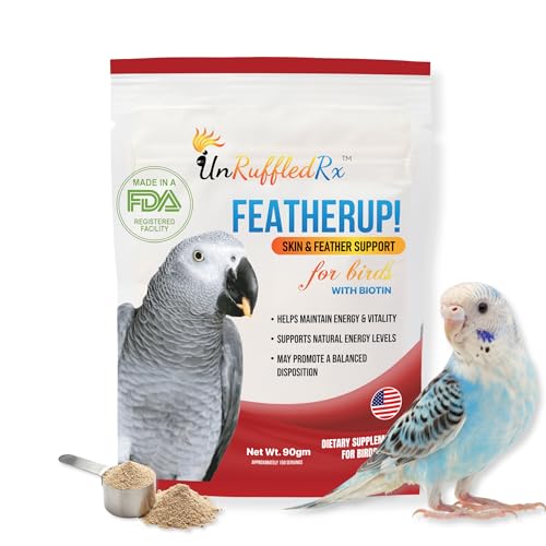 FeatherUp! Bird Molting Support & Feather Growth Supplement