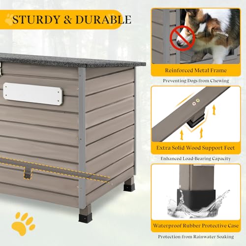 Dog House Outdoor (22" D x 34" W x 25" H)