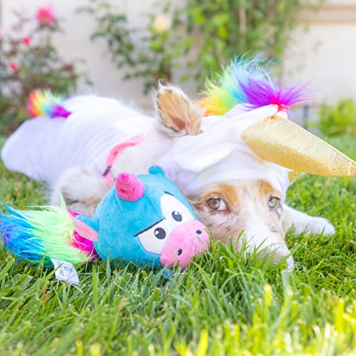 Doggie Pal Unicorn Interactive Plush Dog Toy (Unicorn / Full Unit)