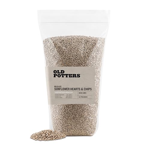 Wildlife Sunflower Hearts & Chips (12 Pound (Pack of 1))