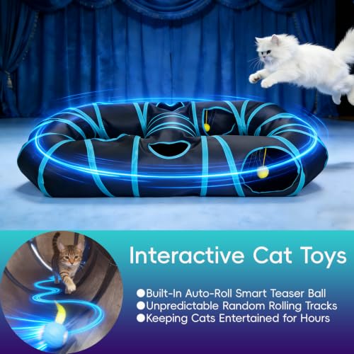 Interactive Cat Toy (8-Shape)