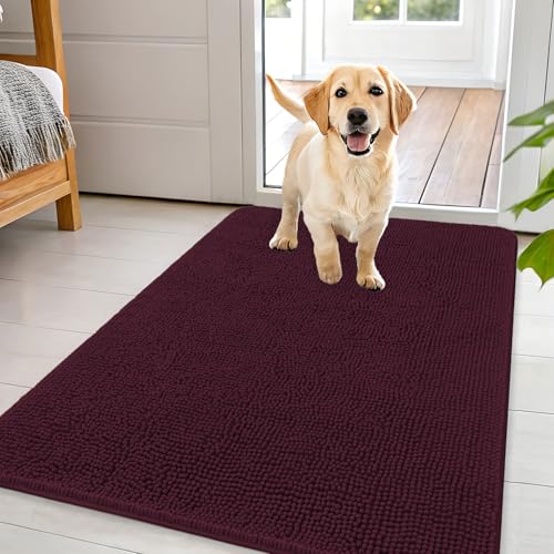 Dog Door Mat for Muddy Paws 44x32 (Russet / 44" X 32")
