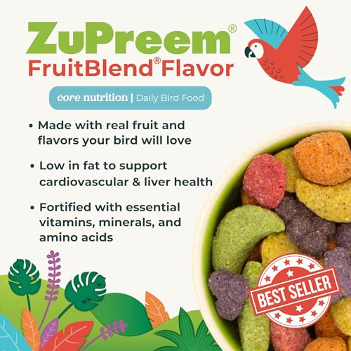 FruitBlend Macaw & Cockatoo Food (3.5 Pound (Pack of 1))