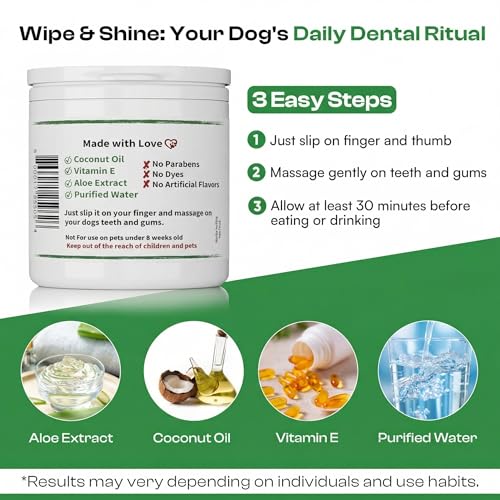 Dog Teeth Cleaning Wipes