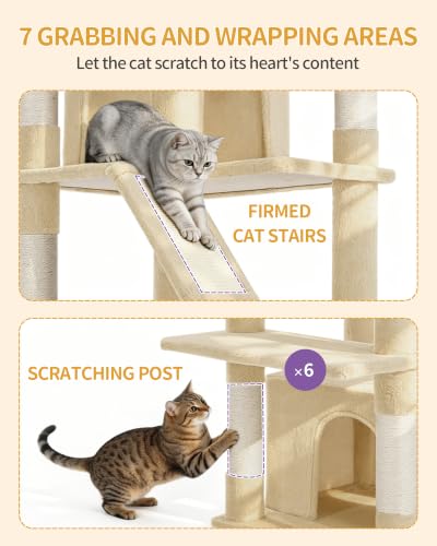 Large Cat Tree (Beige)