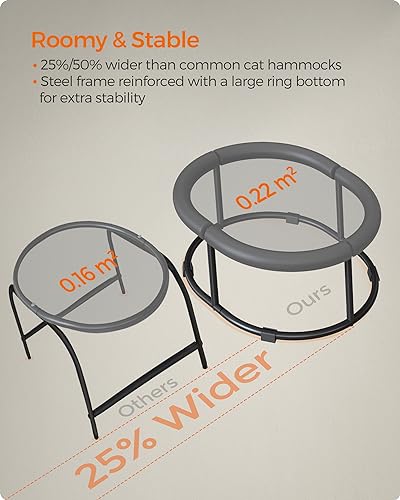 Elevated Cat Bed (20.5"L x 16.5"W x 7.9"H / 1 Tier)