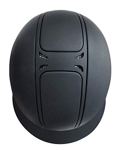 Royal Wide Brim Riding Helmet (X-Small / Sh Matte Black | Top Matte Black | Tr Matte Black | Br Wide)