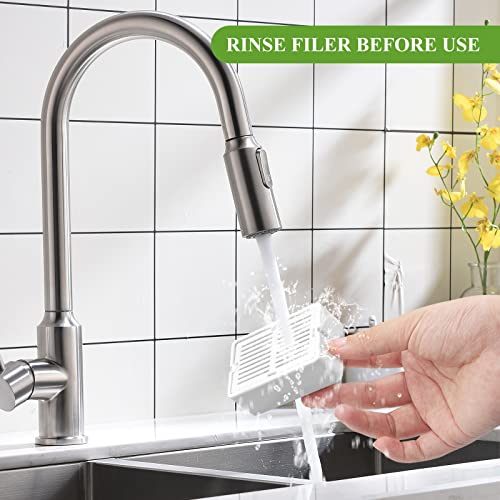 16 Pack Cat Water Fountain Filter with 4 Foam