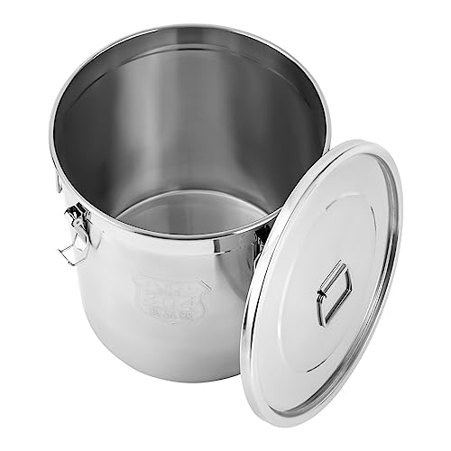 12.7Gal 304 Stainless Steel Rice Storage Container 40 (48L)