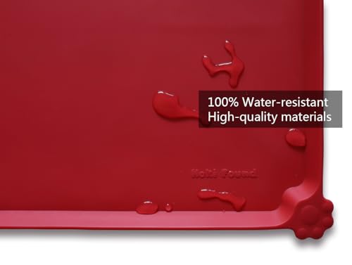 Large Silicone Non (24"L x 16"W / Classic Red)