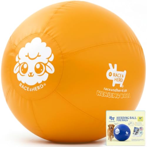 30" Original Herding Ball for Dogs (Gold - XL 30" Herding Ball Set / XL 30")
