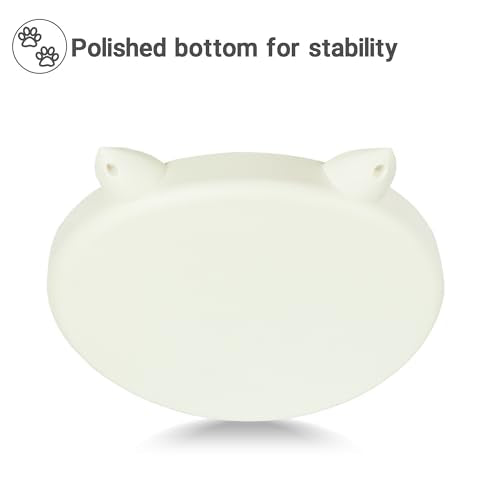 Slow Feeder Cat Bowl (Purple and White)