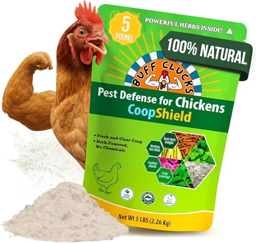 Dust Bath for Chicken Nesting Herbs Blend Coop Floor (5 Lb (Pack of 1))
