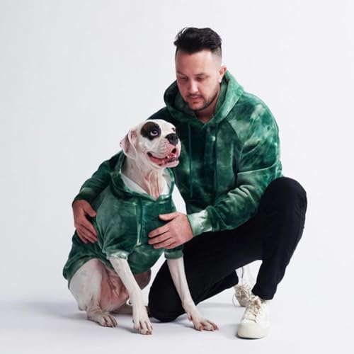 Dog Hoodie Buttery (Green Skydye / 5XL)