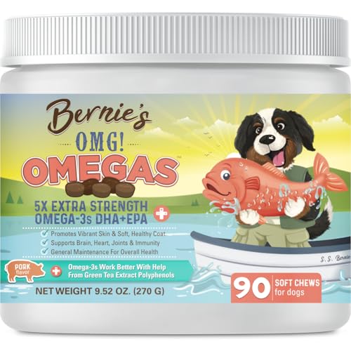 OMG Omegas 5X Extra Strength Dog Omega