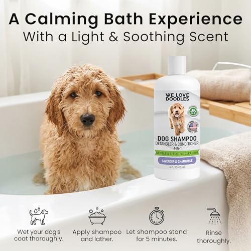 Dog Shampoo & Dog Detangler Spray