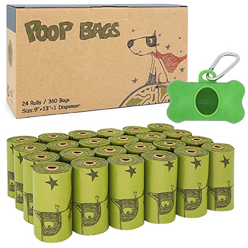 Ley’s Dog Poop Bags 360 Count (1 Count (Pack of 360))