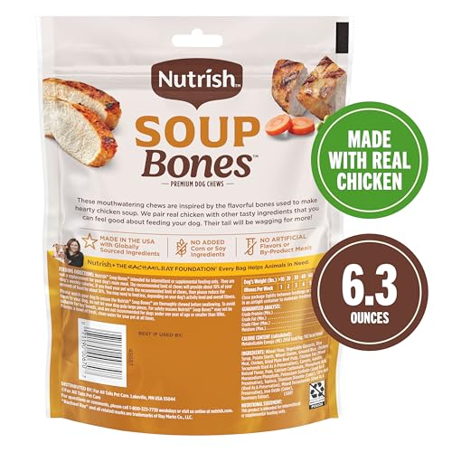 Soup Bones Dog Chews (6.3 Ounce (Pack of 8))