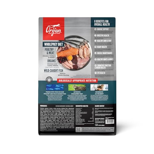 Guardian 8 Grain Free WHOLEPREY Dry Cat Food 4lb Bag (4 Pound (Pack of 1))