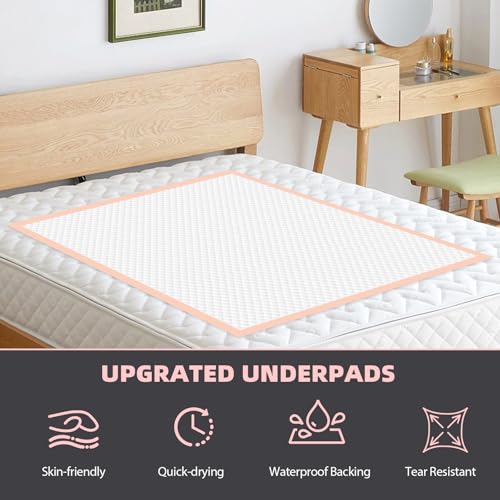 Oversized Bed Pads 40" x 60" (40"x60"(40 Count))