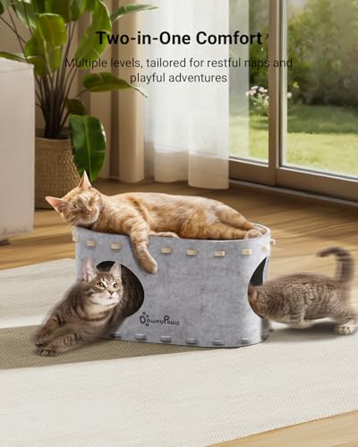 Cat House for Indoor Cats (Marble / Single)