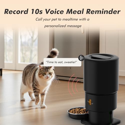 Automatic Cat Feeder (Black)