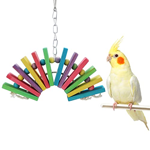 Bird Parrot Parakeet Toys (A-6.7 x 7.5inch)