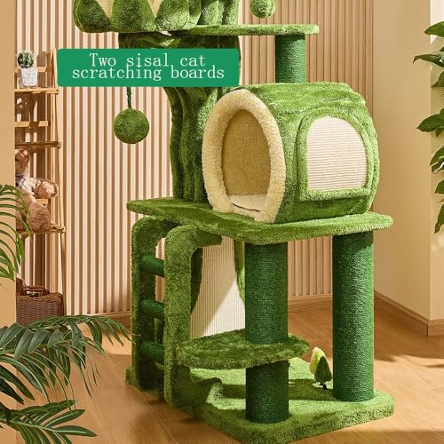 cat Climbing Frame Lotus Shaped Cat Climbing Frame Large Cat Tree Toy Multi