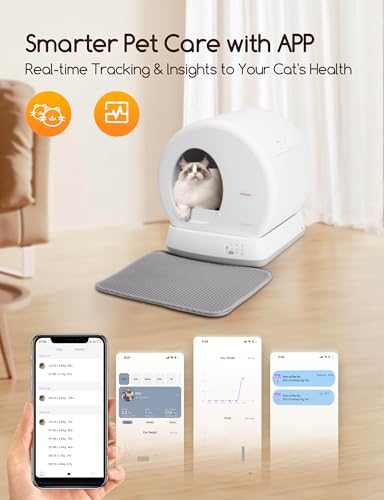 Automatic Cat Litter Box Self Cleaning