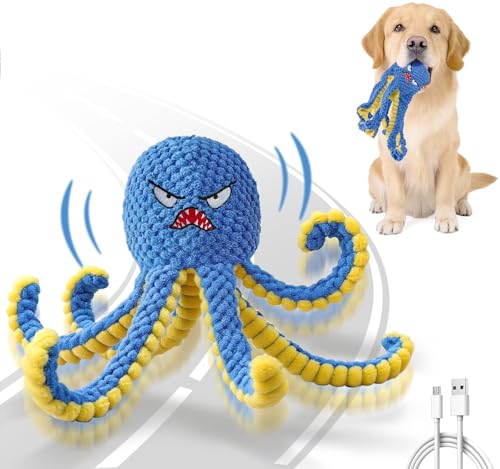 Interactive Dog Toys Octopus to Keep Them Busy (Blue)