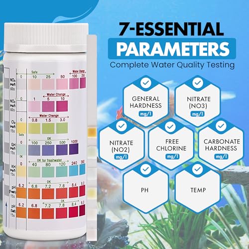 7 in 1 Aquarium Test Strips