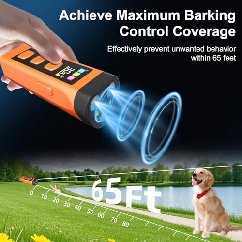 Dog Bark Deterrent Device (1 Pack Orange)