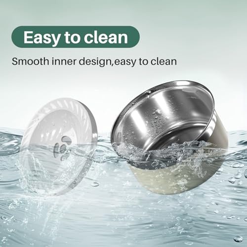 Dog Bowls 1 Gallon (White / Large (3.85L))