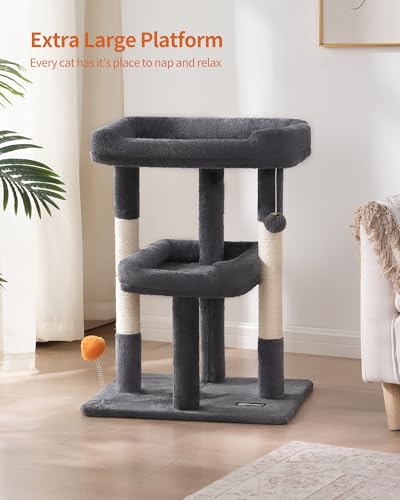 Small Cat Tree (27.5IN / Dark Gray)