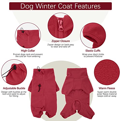 Dog Snow Jacket (4XL / Red)