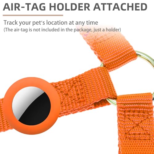 No Pull Dog Harness Small Sized Step (Orange / Small)