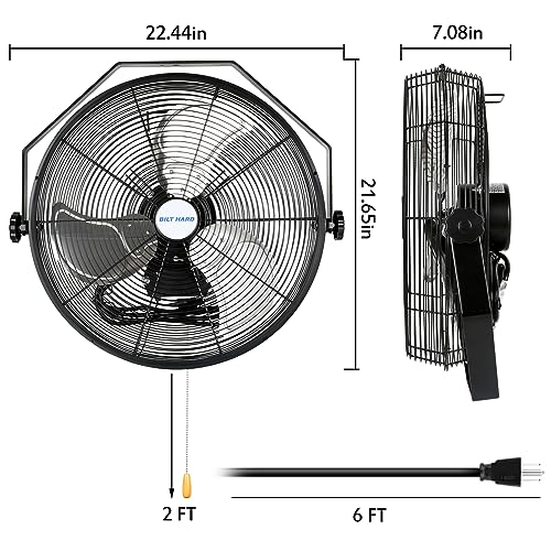 4300 CFM 18 in. Industrial Wall Mount Fan (18 inch)