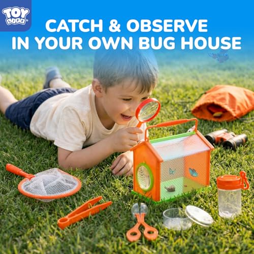 Bug Catcher for Kids (12 Pcs-orange)