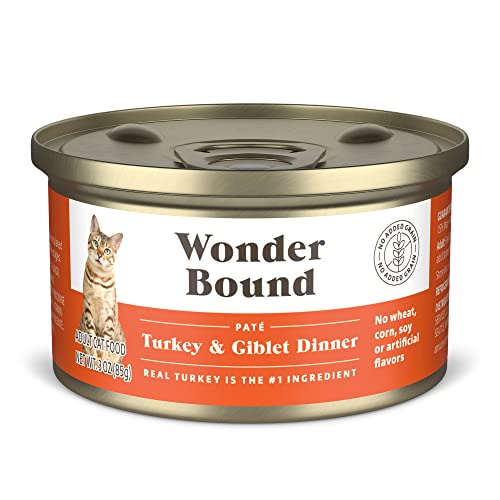 Amazon Brand Wonder Bound Canned Wet Cat Food