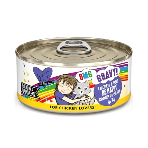 B.F.F. OMG Best Feline Friend Oh My Gravy! (5.5 Ounce (Pack of 8))