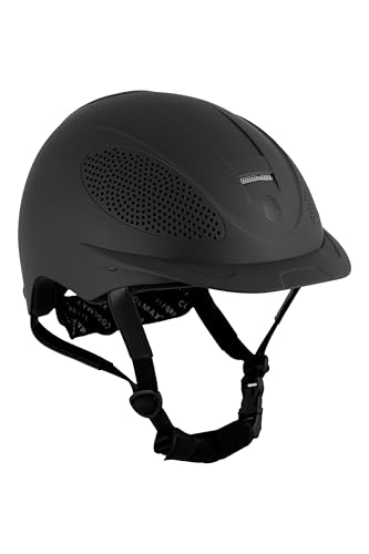 Skylar Horse Riding Helmet Equestrian Women (Black / X-Small-Small)