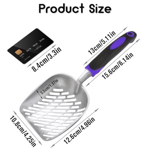 Cat Litter Scoop (L / Purple-More)