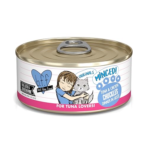 BFF Minced Natural Wet Cat Food (5.5 Ounce (Pack of 24))