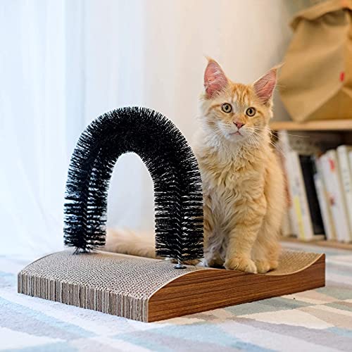 Cat Self Groomer 2.0 Version (Wood Grain Upgrade)