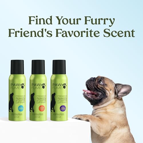PAWFUME Dog Perfume Spray for Grooming (4 Fl Oz (Pack of 4))