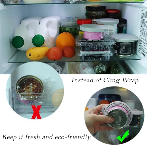 Pet Food Can Spoon & 3 Pcs Can Covers (Regular / Grey)