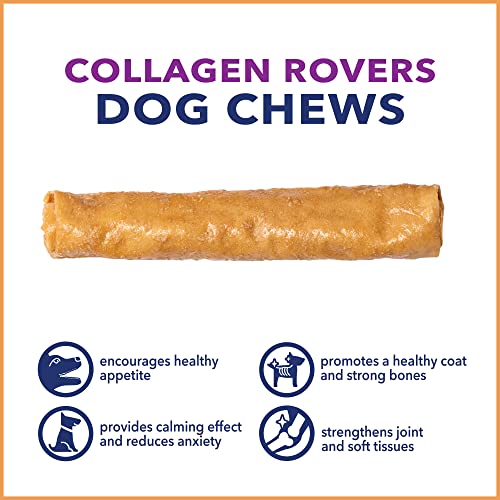 CareChewz Collagen +Plus 9" Rovers Dog Chew Treats (Rovers +PLUS / 3 Count (Pack of 1))