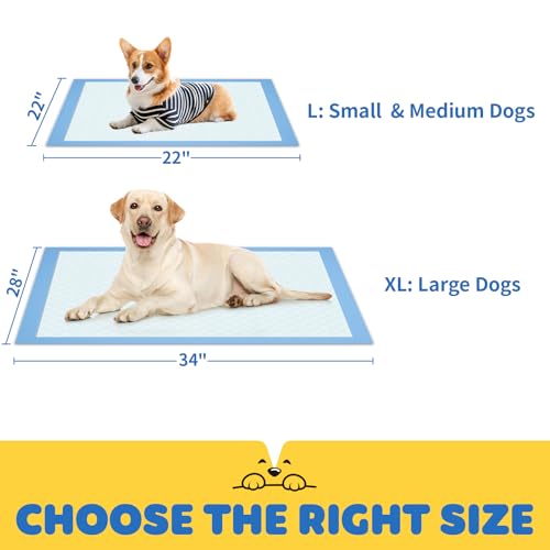 Puppy Pads for Dogs (34" x 28" (100 Packs))